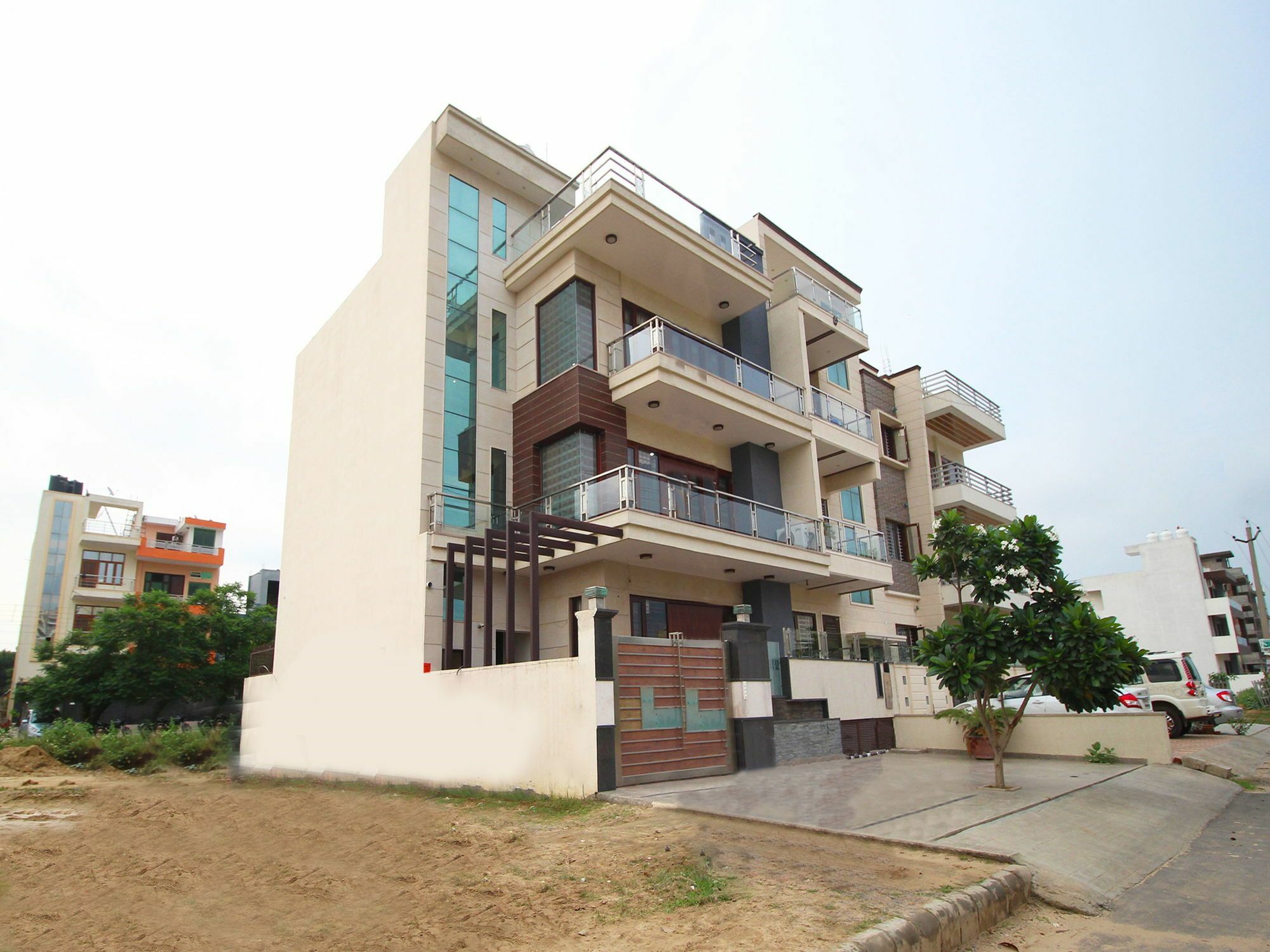Fabhotel Mannat Residency Sec 52 Gurgaon Bagian luar foto